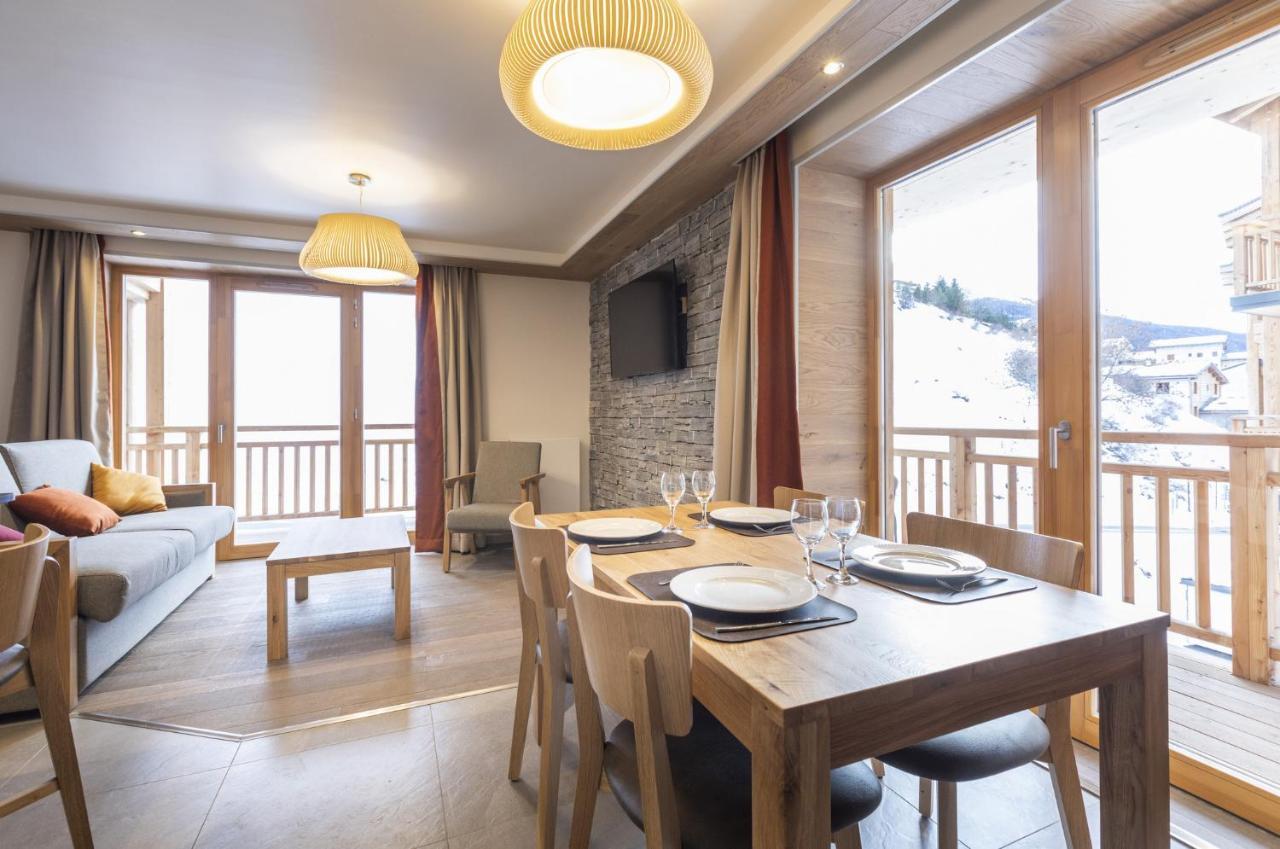 Les Balcons Platinium Val Cenis Apartment ล็องส์เลอวิลลาร์ ภายนอก รูปภาพ