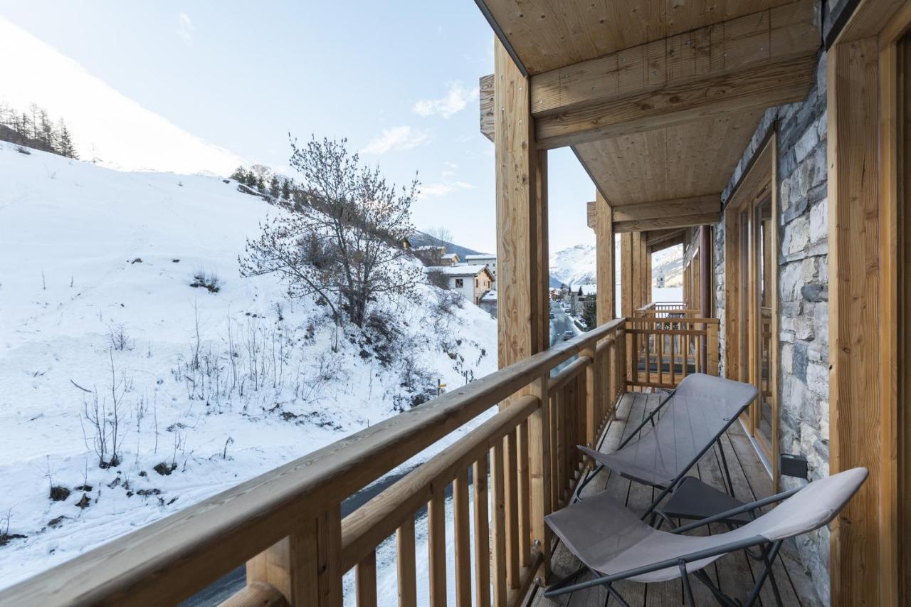 Les Balcons Platinium Val Cenis Apartment ล็องส์เลอวิลลาร์ ภายนอก รูปภาพ