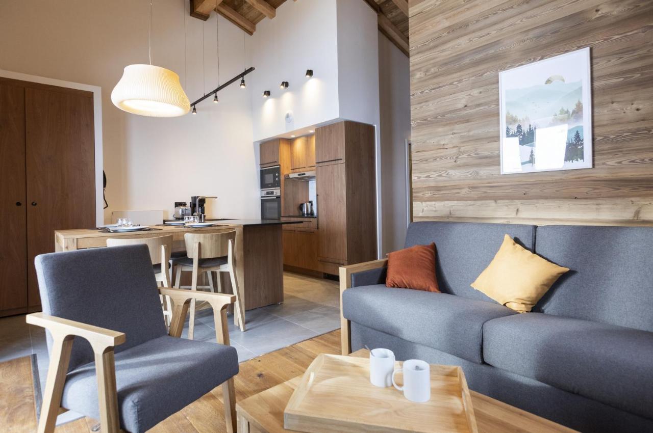Les Balcons Platinium Val Cenis Apartment ล็องส์เลอวิลลาร์ ภายนอก รูปภาพ