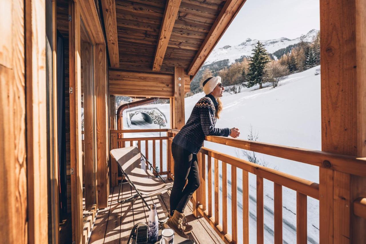 Les Balcons Platinium Val Cenis Apartment ล็องส์เลอวิลลาร์ ภายนอก รูปภาพ
