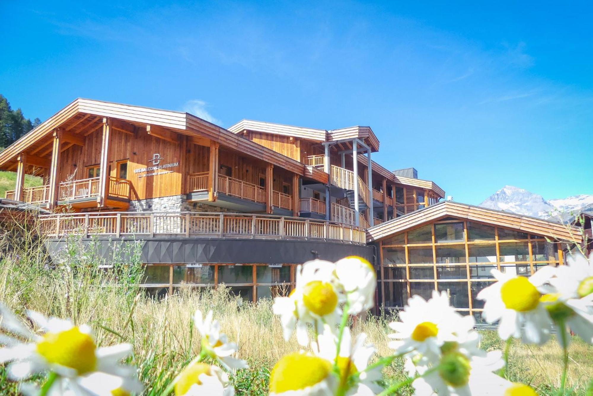 Les Balcons Platinium Val Cenis Apartment ล็องส์เลอวิลลาร์ ภายนอก รูปภาพ